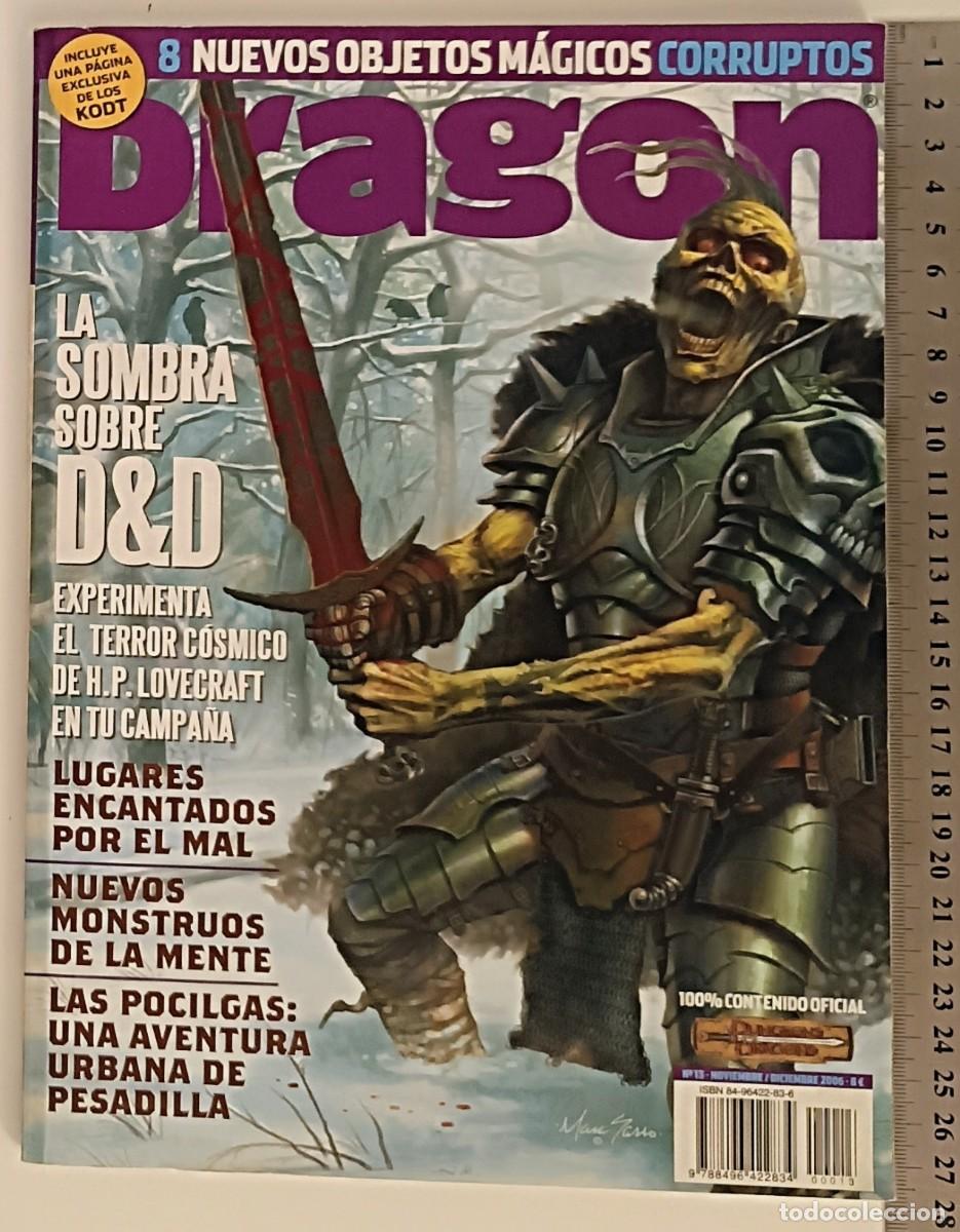 Juegos Antiguos: D&D Revista Dragon N&ordm; 13 | Especial Lovecraft & Terror | Devir | Mint