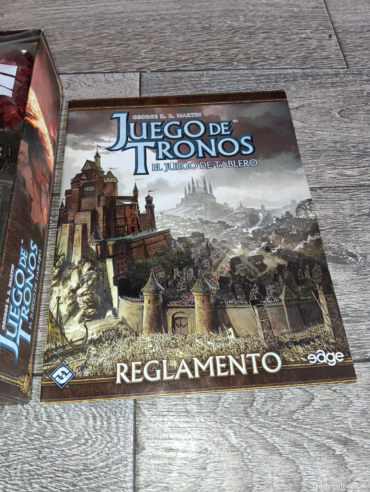 Juegos antiguos: Juego de tronos El Juego de tablero completo - Foto 9