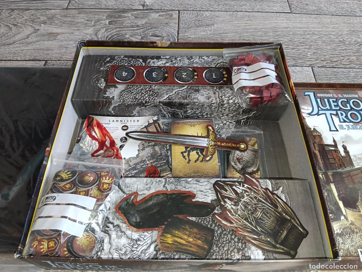 Juegos antiguos: Juego de tronos El Juego de tablero completo - Foto 10