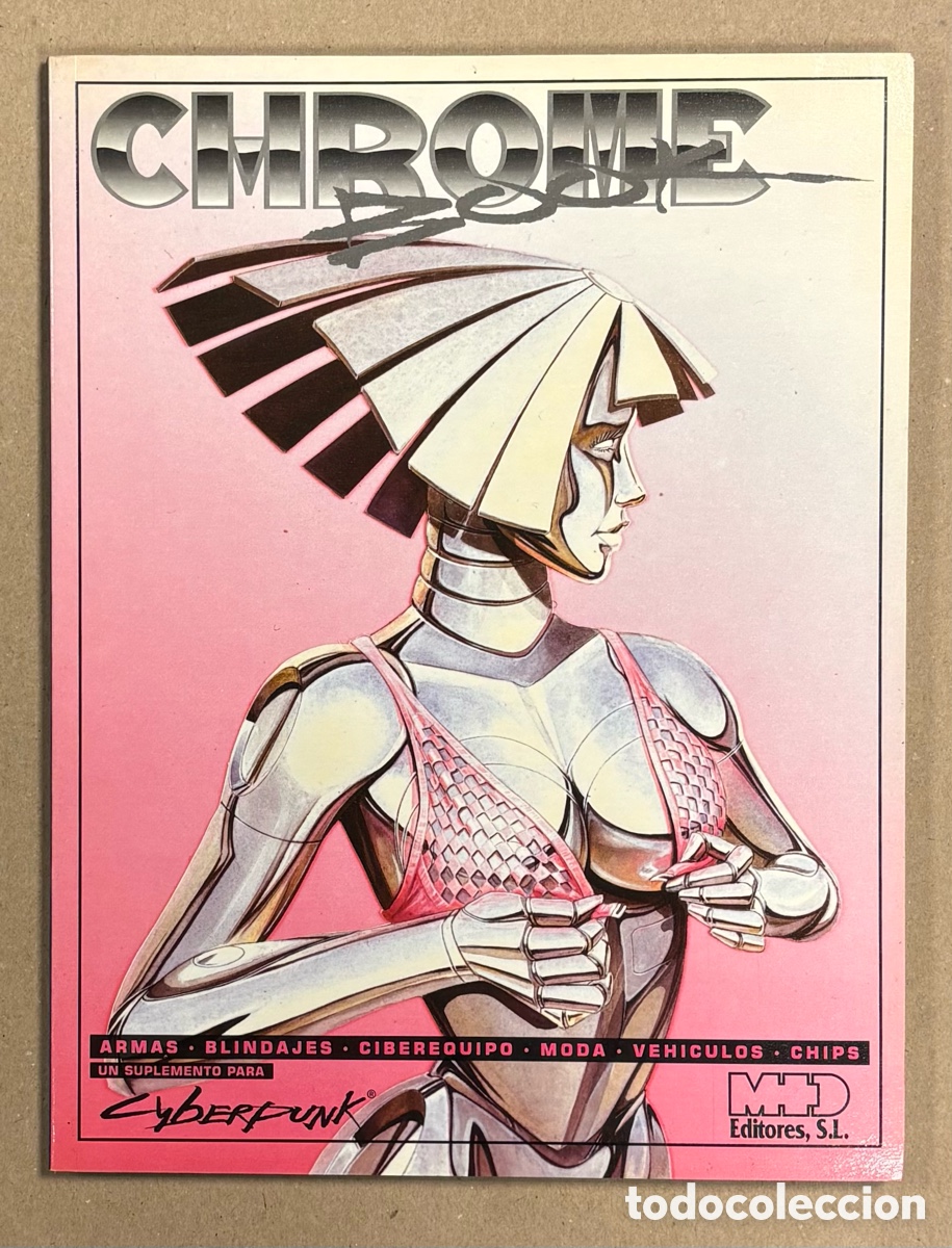 Jogos Antigos: CHROMEBOOK: LA GU&Iacute;A DE ESTILO PARA CYBERPUNK. M+D EDITORES 1995. #CP106.