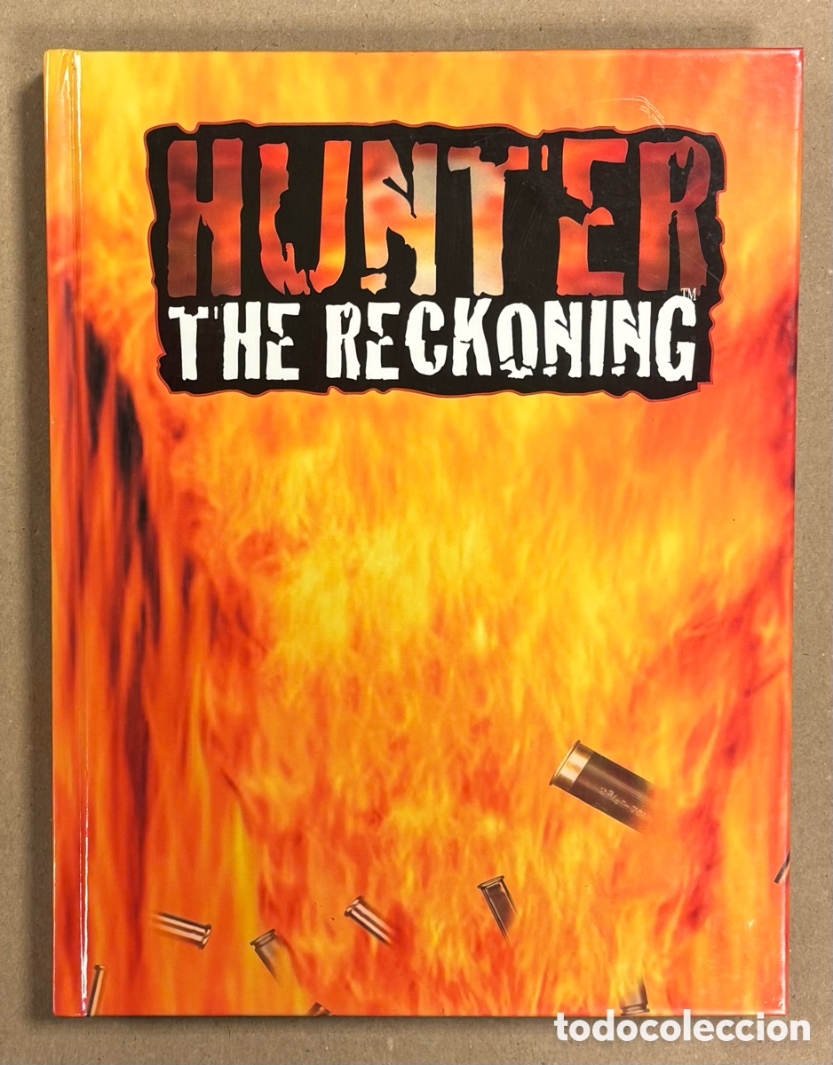Jogos Antigos: HUNTER: THE RECKONING. A STORYTELLING GAME OF RIGHTEOUS FURY. WHITE WOLF PUBLISHING 1999. JUEGO ROL