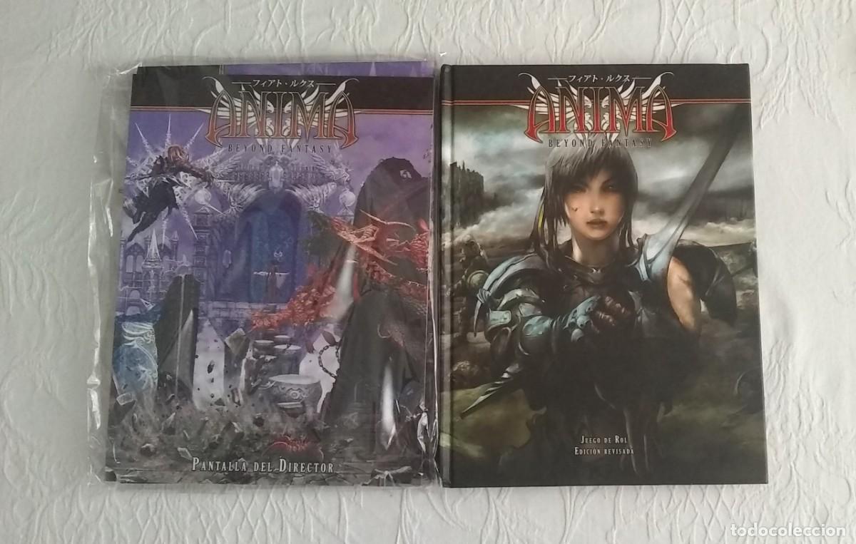 Juegos Antiguos: ANIMA BEYOND FANTASY MANUAL B&Aacute;SICO CORE EXXET EDICI&Oacute;N REVISADA + PANTALLA DEL DIRECTOR ROL EDGE