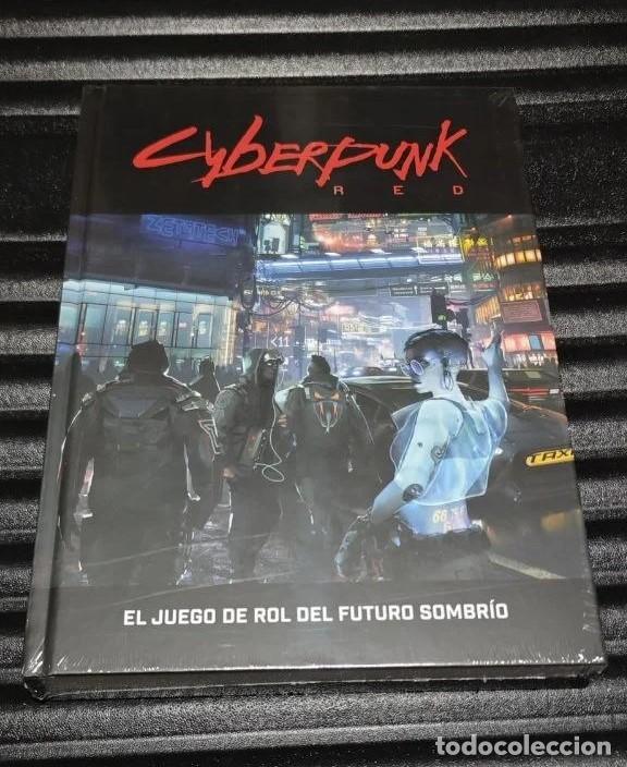Juegos Antiguos: CYBERPUNK RED EL JUEGO DE ROL DEL FUTURO SOMBR&Iacute;O LIBRO B&Aacute;SICO HOLOCUBIERTA PRECINTADO