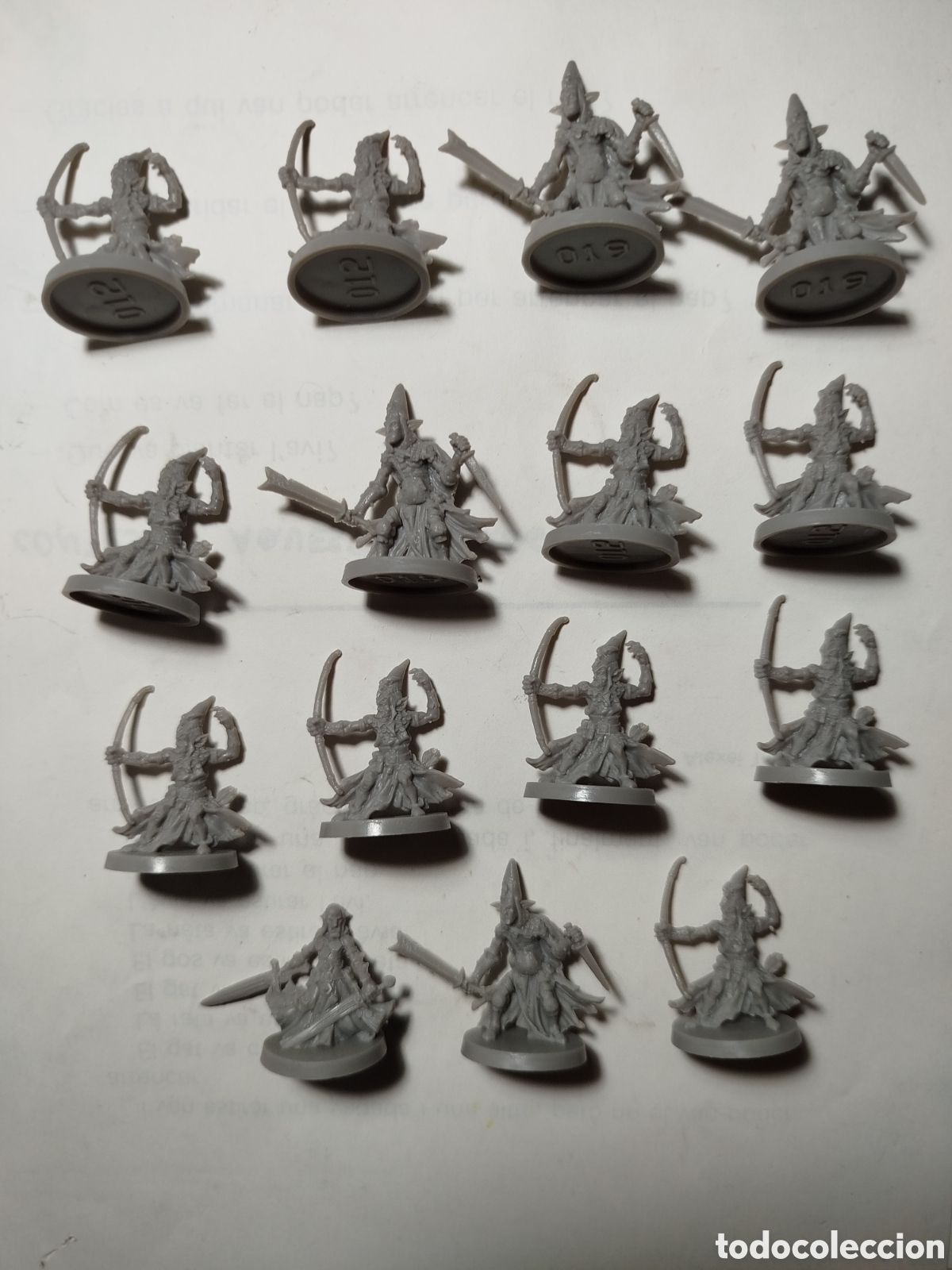 Juegos antiguos: Lote 15 goblins pl&aacute;stico - Foto 2