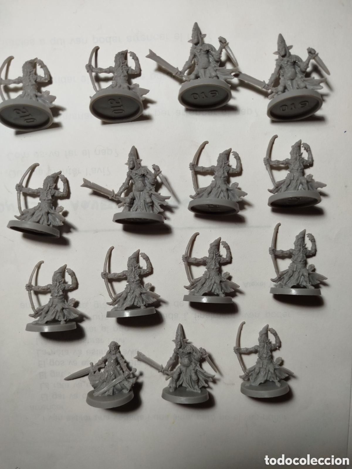 Juegos antiguos: Lote 15 goblins pl&aacute;stico - Foto 1