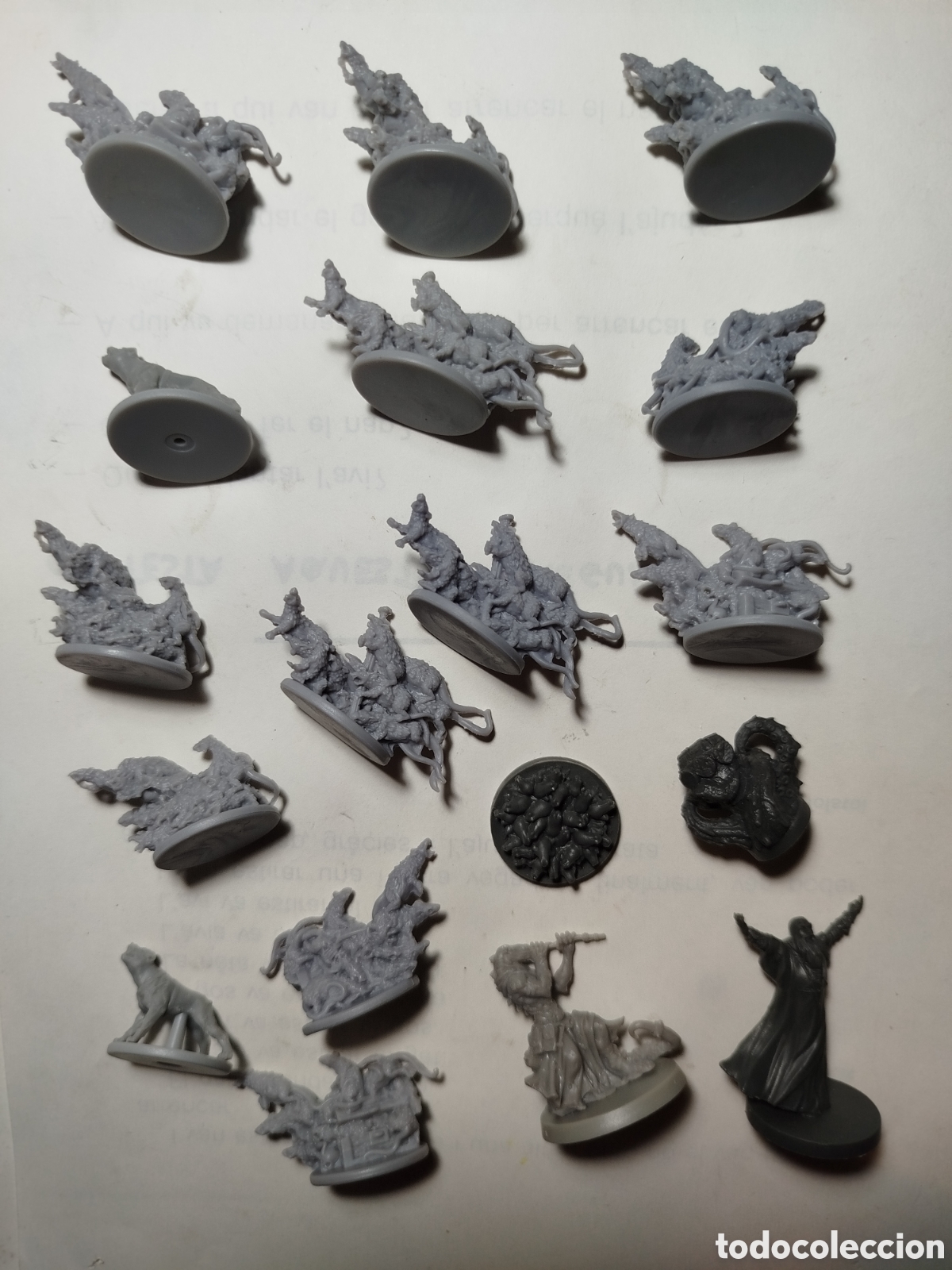 Juegos antiguos: Lote 18 miniaturas peste negra - Foto 1