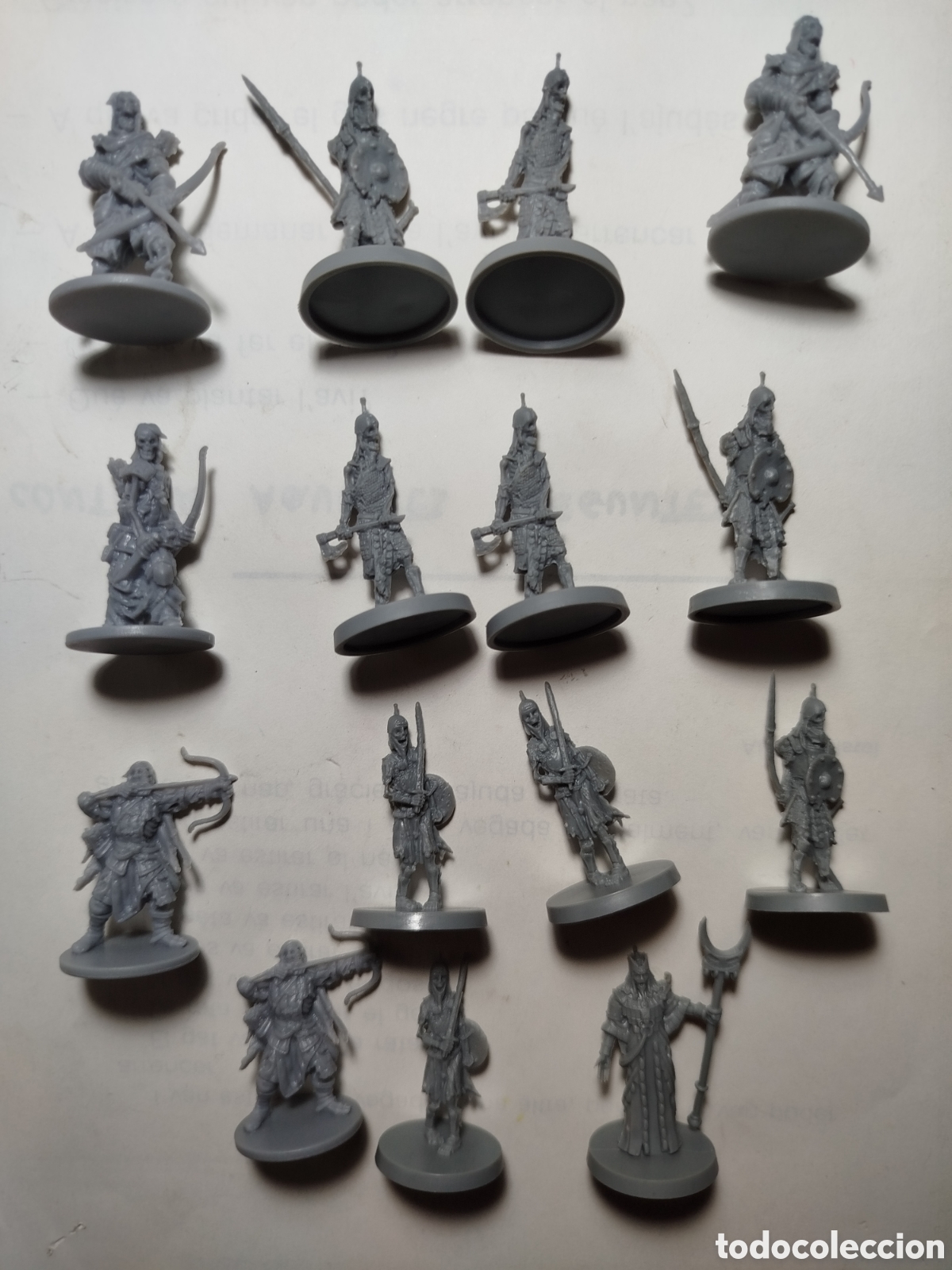 Juegos Antiguos: Lote 15 esqueletos juego rol