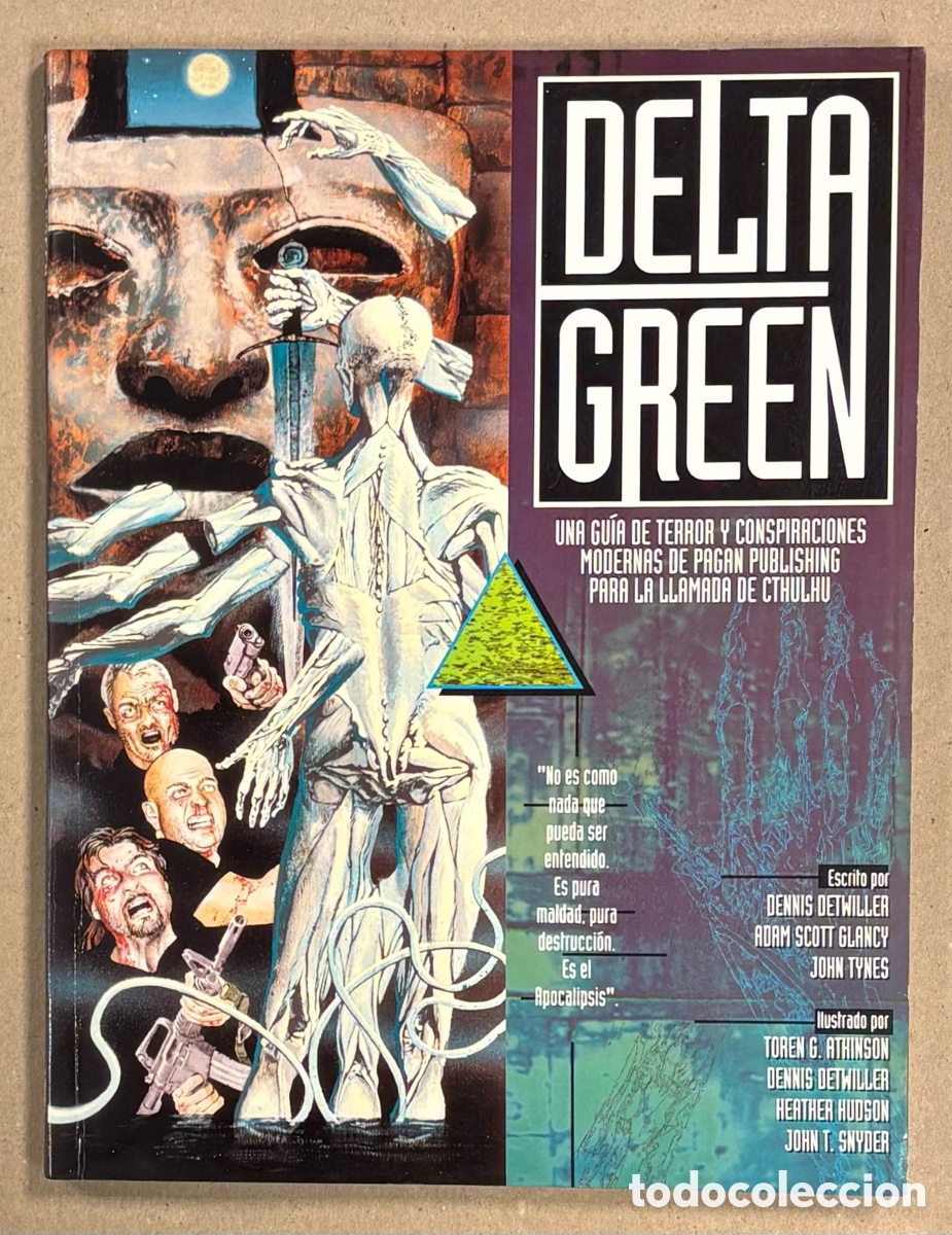 Jogos Antigos: DELTA GREEN. DENNIS DETWILLER, ADAM SCOTT CLANCY Y JOHN TYNES. LA FACTOR&Iacute;A DE IDEAS 2000. #LF481.