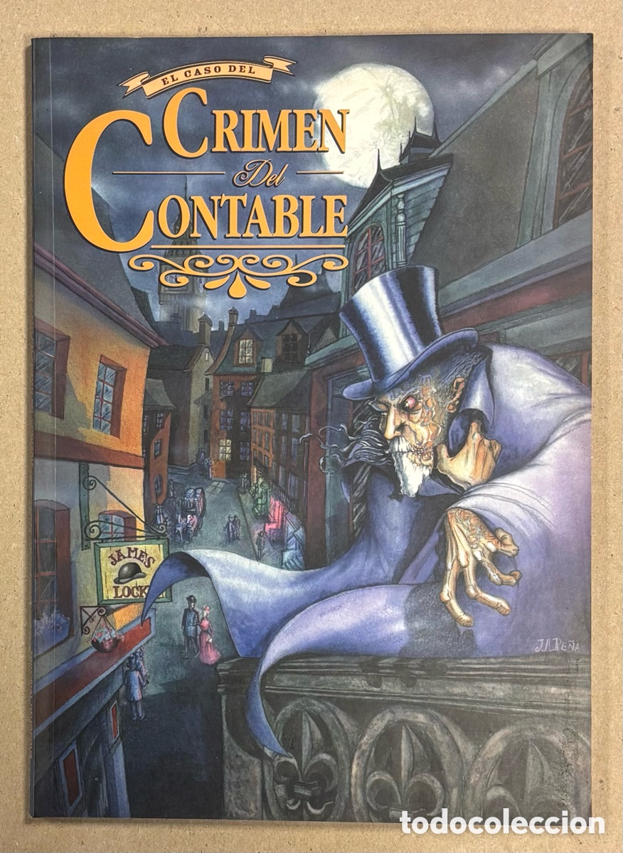 Jogos Antigos: EL CASO DEL CRIMEN DEL CONTABLE. EDITORIAL HELI&Oacute;POLIS 1995. UNA INTRIGA VICTORIANA PARA JUEGOS D ROL
