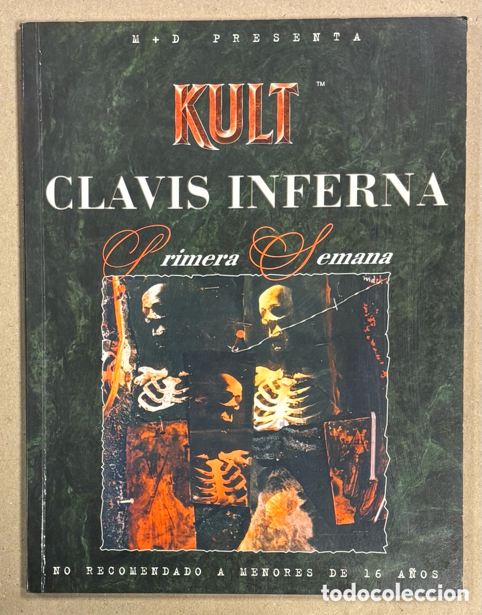 Old Games: KULT, CLAVIS INFERNA PRIMERA SEMANA LEVIATHAN. DAVID M&Eacute;NDEZ GARC&Iacute;A Y ALBERTO MORENO MARQUINA. M+D ED