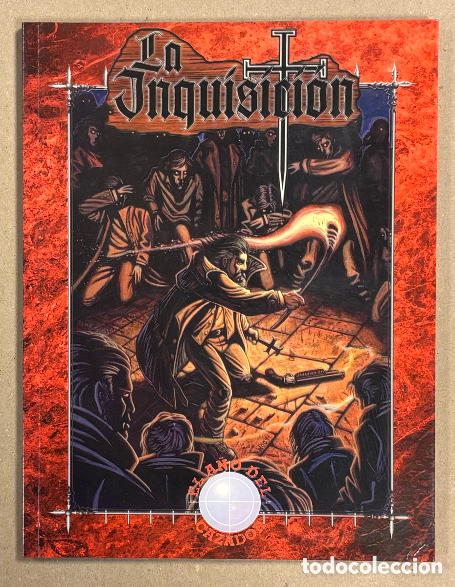 Jogos Antigos: LA INQUISICI&Oacute;N. JAMES ESTES. LA FACTOR&Iacute;A DE IDEAS 1997. #1007. EL A&Ntilde;O DEL CAZADOR. JUEGO DE ROL.