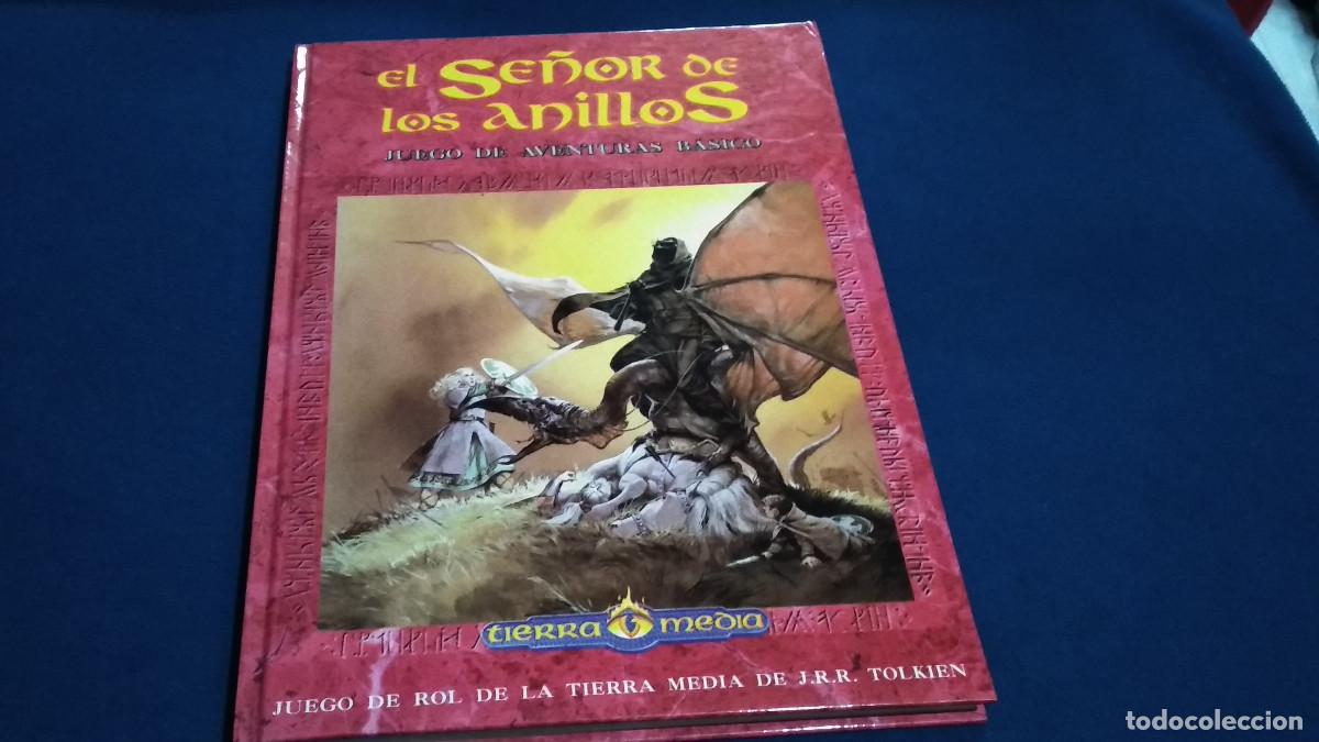 Juegos Antiguos: El Se&ntilde;or de los Anillos Juego Aventuras B&aacute;sico Rol La Tierra Media J.R.R. Tolkien JOC Internacional