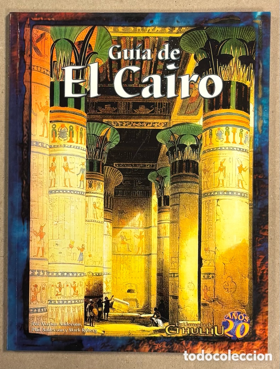 Jogos Antigos: GU&Iacute;A DE EL CAIRO. LA LLAMADA DE CTHULHU. VV.AA. LA FACTOR&Iacute;A DE IDEAS 2001. #LF406.