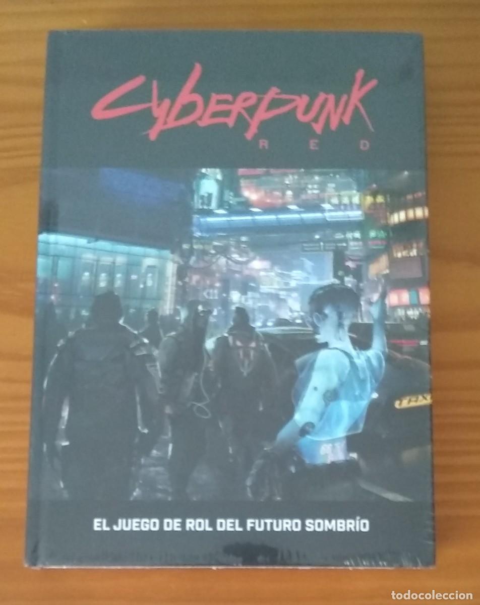 Juegos Antiguos: CYBERPUNK RED EL JUEGO DE ROL DEL FUTURO SOMBR&Iacute;O LIBRO B&Aacute;SICO HOLOCUBIERTA PRECINTADO