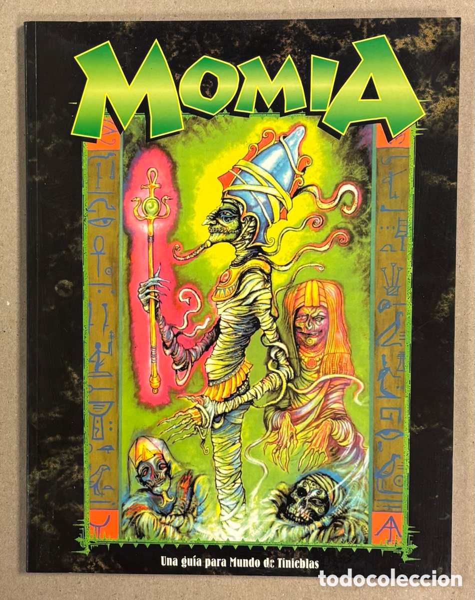 Jeux Anciens: MOMIA. UNA GU&Iacute;A PARA EL MUNDO DE TINIEBLAS. GRAEME DAVIS Y JAMES ESTES. LA FACTOR&Iacute;A DE IDEAS 1998