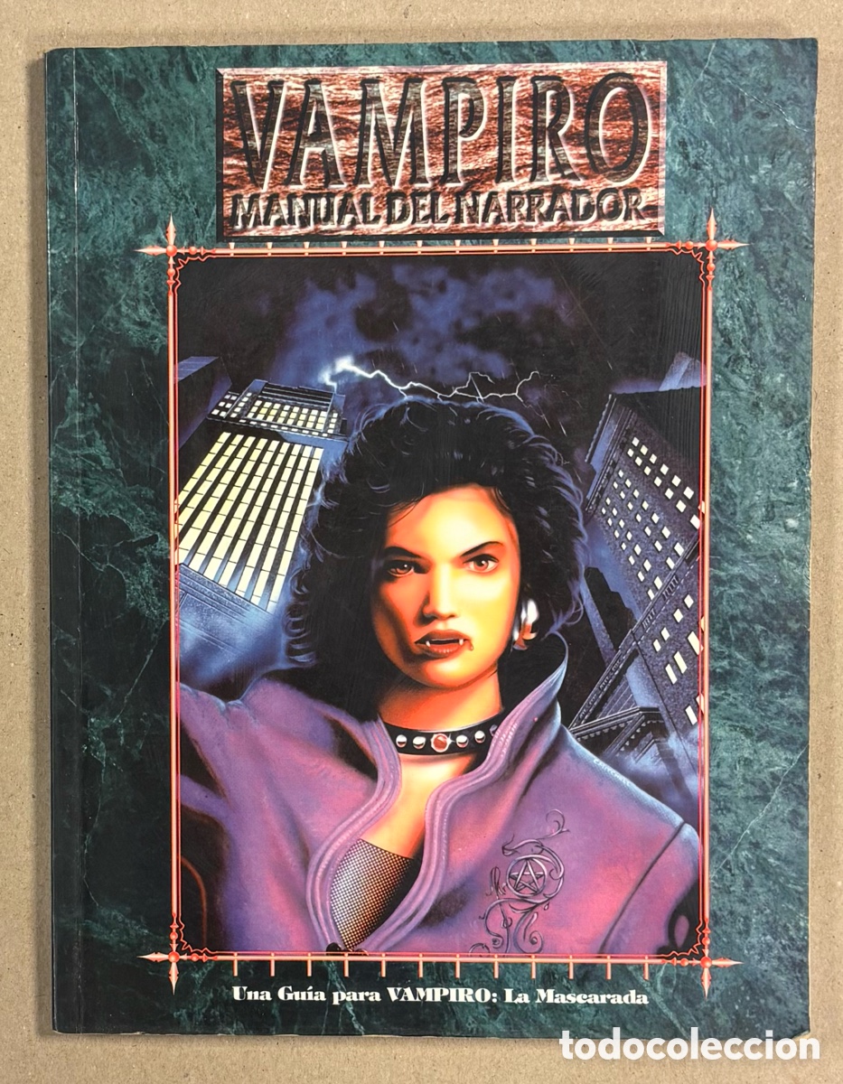 Jeux Anciens: VAMPIRO: MANUAL DEL NARRADOR. EL MANUAL COMPLETO PARA LOS NARRADORES DE VAMPIRO. LA FACTOR&Iacute;A DE IDEA