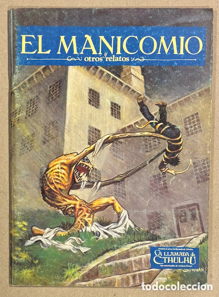Jeux Anciens: EL MANICOMIO Y OTROS RELATOS. LA LLAMADA DE CTHULHU. JOC INTERNACIONAL 103 (1988). LOVECRAFT.