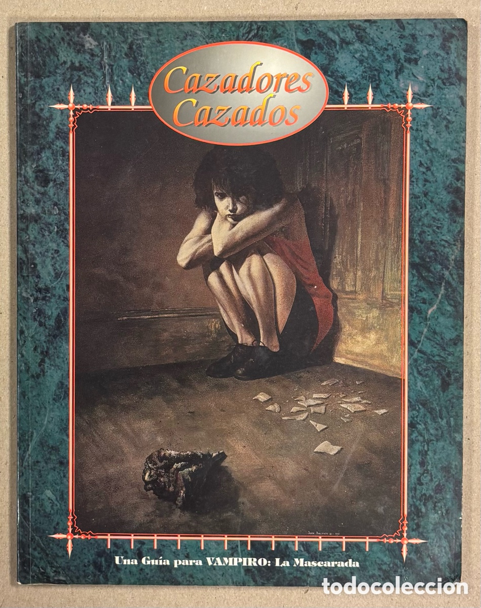 Jeux Anciens: CAZADORES CAZADOS,BILL BRIDGES. UNA GU&Iacute;A PARA VAMPIRO: LA MASCARADA. LA FACTOR&Iacute;A DE IDEAS 1994.