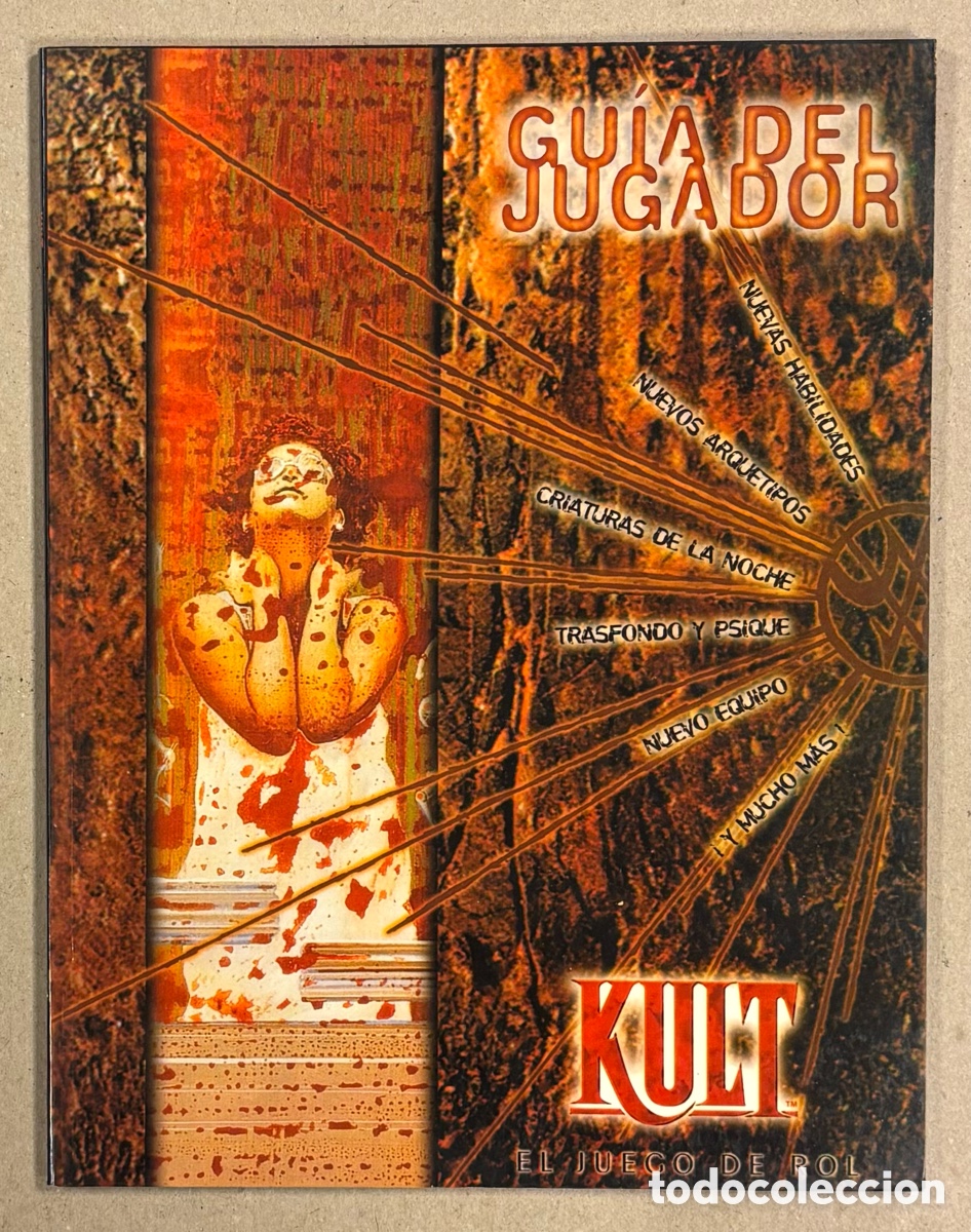 Jeux Anciens: KULT: GU&Iacute;A DEL JUGADOR DE KULT. M+D 1998. EL JUEGO DE ROL. #KT205.