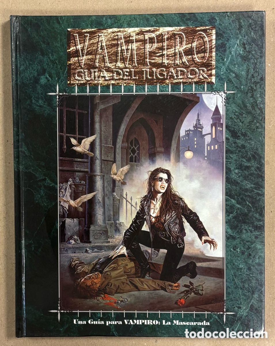 Jeux Anciens: VAMPIRO: GU&Iacute;A DEL JUGADOR. UNA GU&Iacute;A PARA VAMPIRO: LA MASCARADA. LA FACTOR&Iacute;A DE IDEAS 1995. #1003