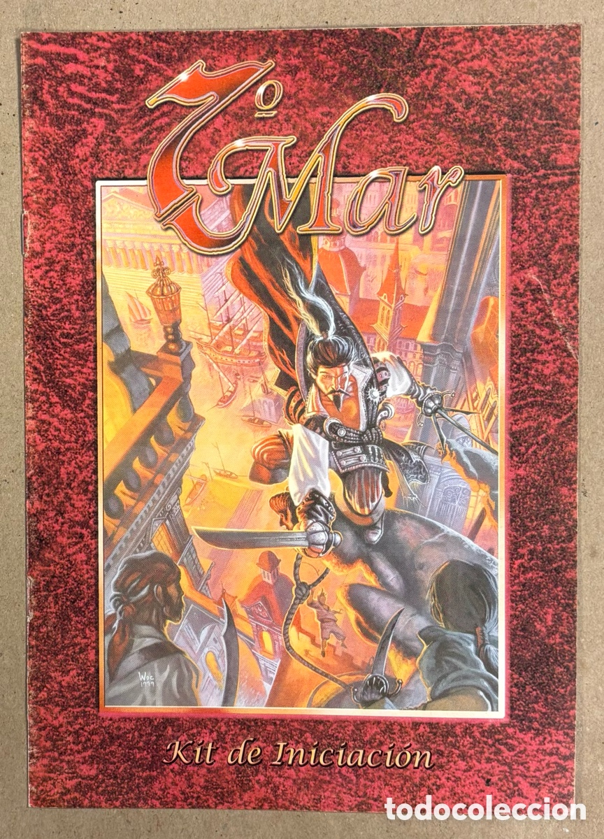 Juegos Antiguos: 7&ordm; MAR: KIT DE INICIACI&Oacute;N. LA FACTOR&Iacute;A DE IDEAS 2000. JUEGO DE ROL.