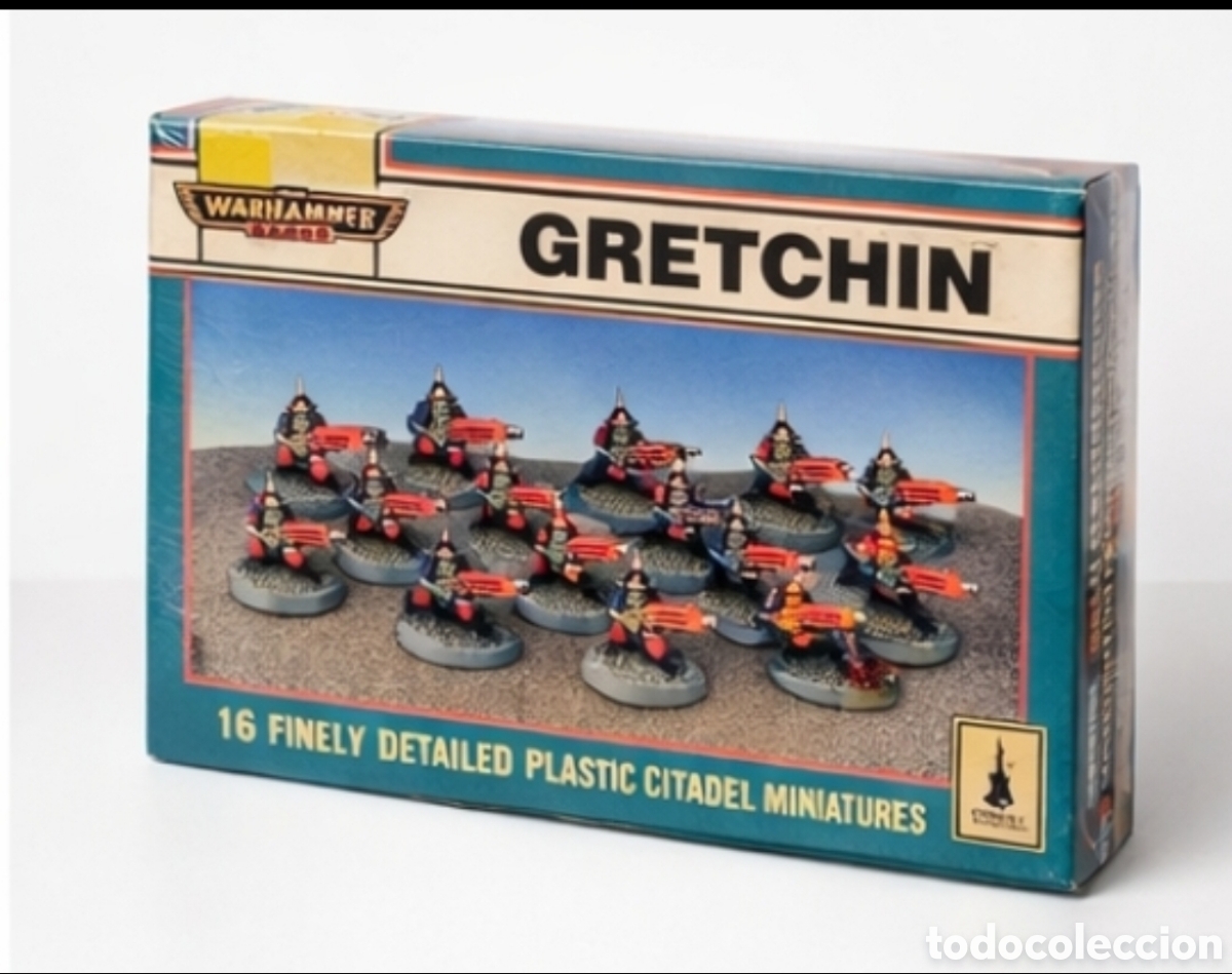 Juegos Antiguos: WARHAMMER 40.000 - GRETCHIN - 16 FIGURAS - PRECINTADO - OLDHAMMER ​