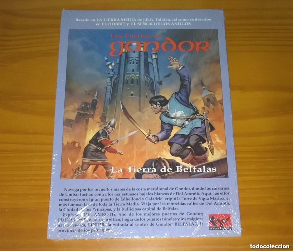 Juegos Antiguos: LOS PUERTOS DE GONDOR SUPLEMENTO EL SE&Ntilde;OR DE LOS ANILLOS JUEGO DE ROL JOC PRECINTADO