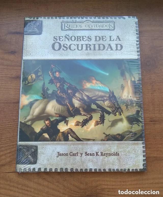 Juegos Antiguos: SE&Ntilde;ORES DE LA OSCURIDAD DUNGEONS & AND DRAGONS REINOS OLVIDADOS ROL DEVIR PRECINTADO