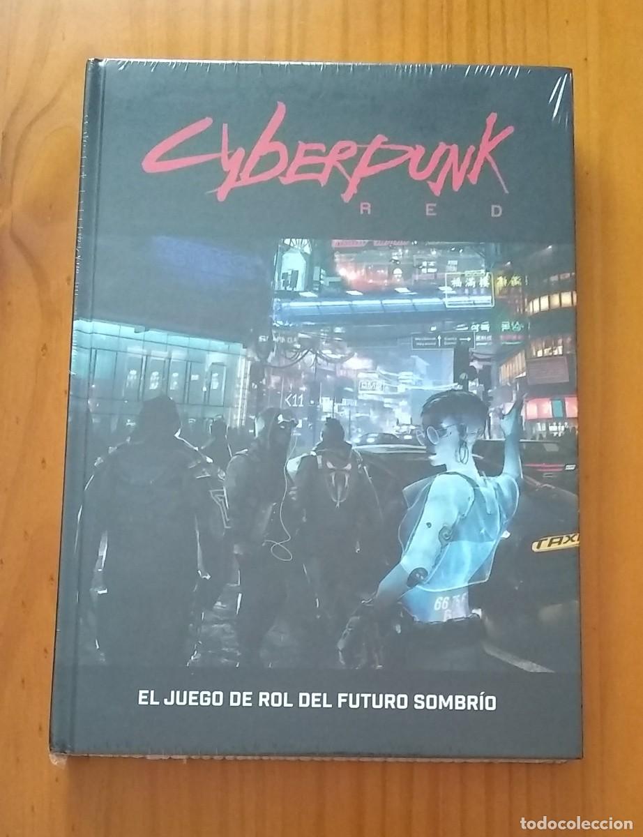 Juegos Antiguos: CYBERPUNK RED EL JUEGO DE ROL DEL FUTURO SOMBR&Iacute;O LIBRO B&Aacute;SICO HOLOCUBIERTA PRECINTADO