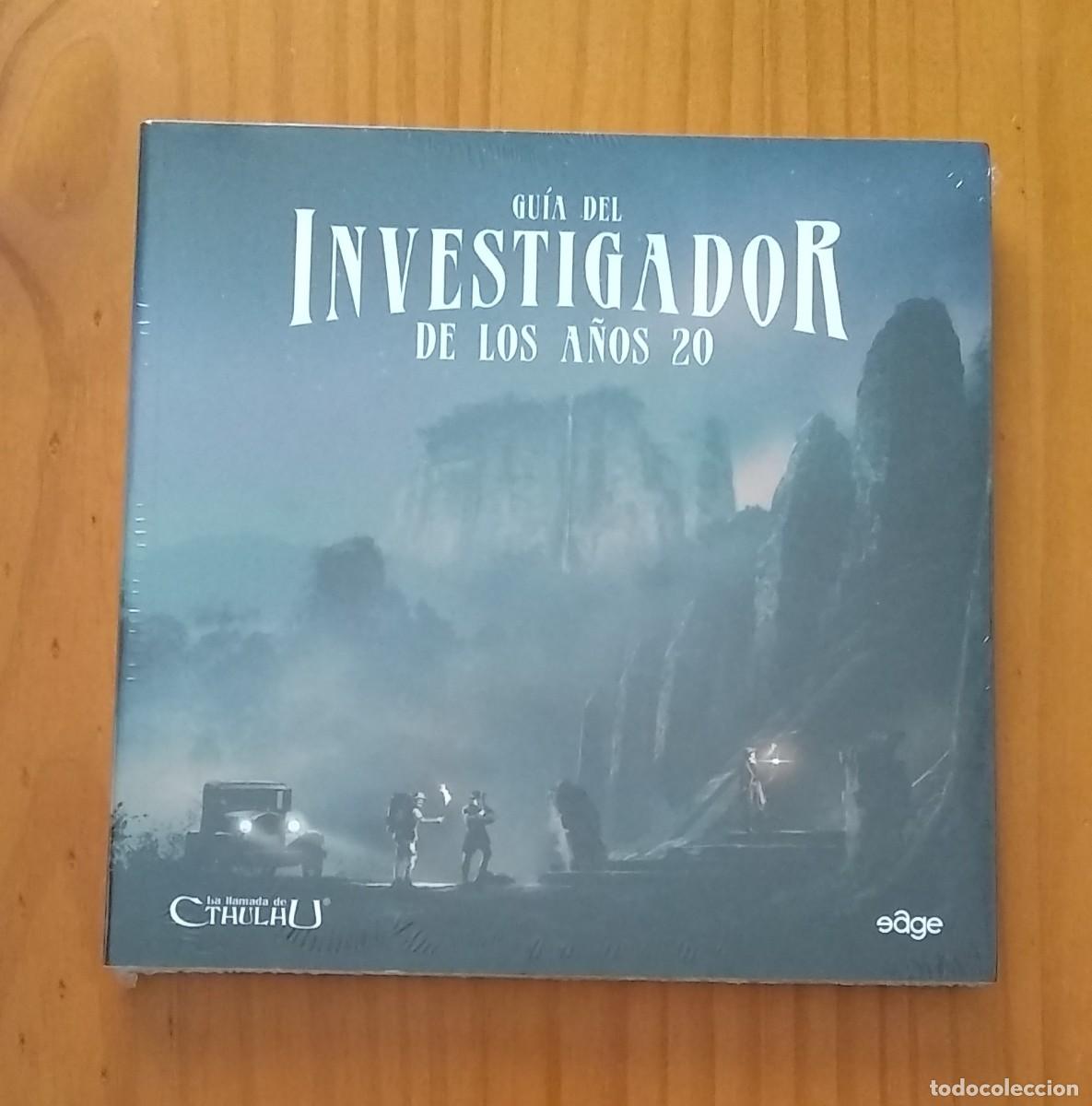 Juegos Antiguos: GU&Iacute;A DEL INVESTIGADOR DE LOS A&Ntilde;OS 20 LA LLAMADA DE CTHULHU EDICI&Oacute;N PRIMIGENIA ROL EDGE PRECINTADO