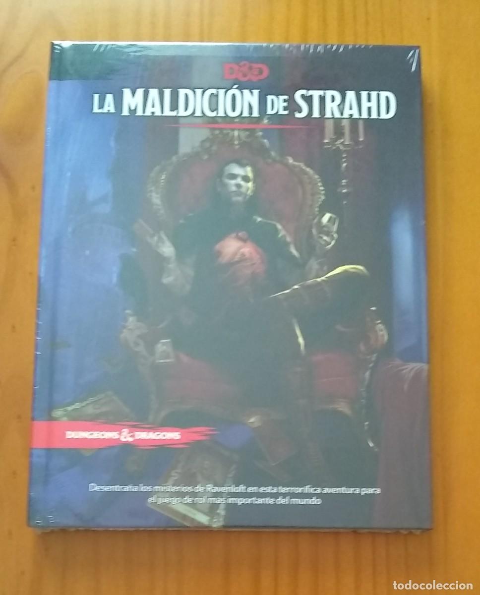 Juegos Antiguos: LA MALDICI&Oacute;N DE STRAHD SUPLEMENTO DUNGEONS & AND DRAGONS JUEGO DE ROL PRECINTADO