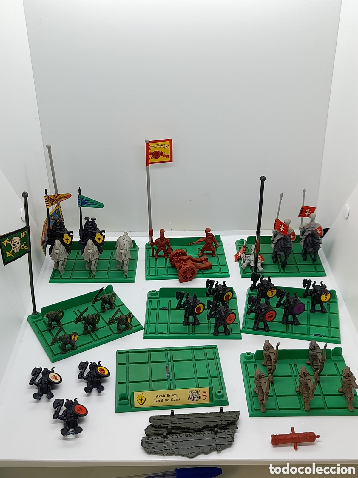 Juegos Antiguos: LOTE DE SOLDADOS, GUERREROS DEL JUEGO BATTLE MASTERS, DE MB. A&Ntilde;O 1992. INCOMPLETOS