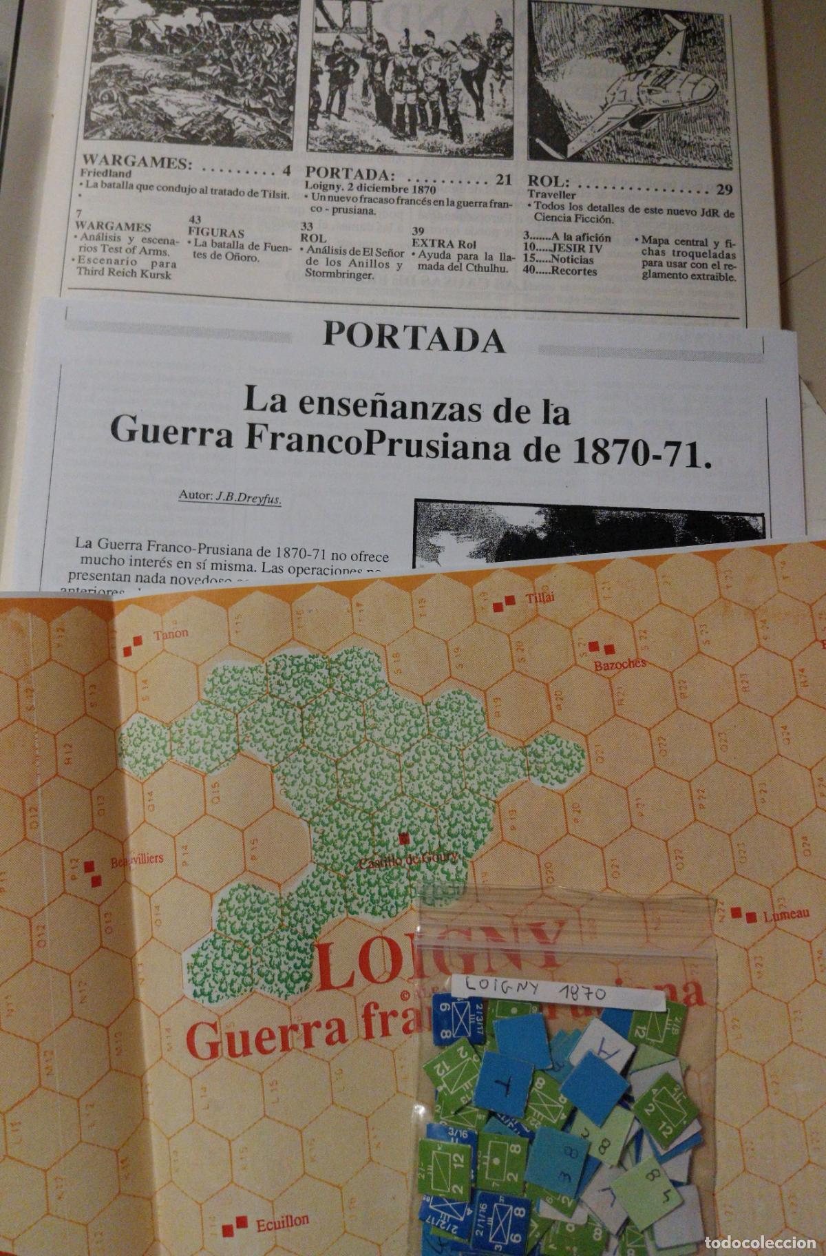 Juegos antiguos: alea n&ordm; 6. loigny 1870 - Foto 2