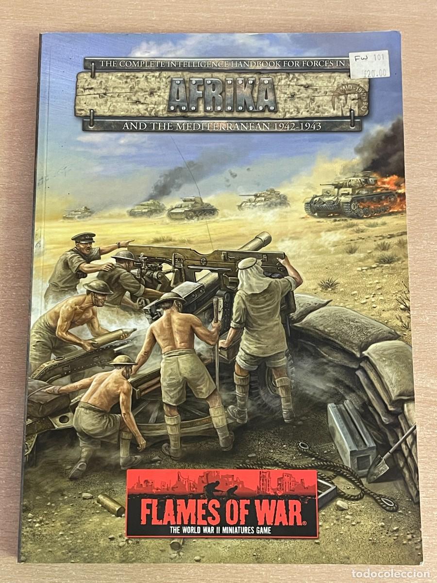 Juegos Antiguos: Flames of War The World War II Miniatures Game AFRIKA & The Mediterranean 1942-43 Battle Front 2006