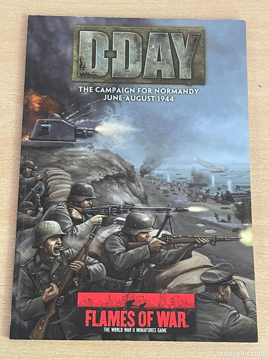 Juegos Antiguos: Flames of War The World War II Miniatures Game D-DAY Campaign for Normandy 1944 Battle Front 2007