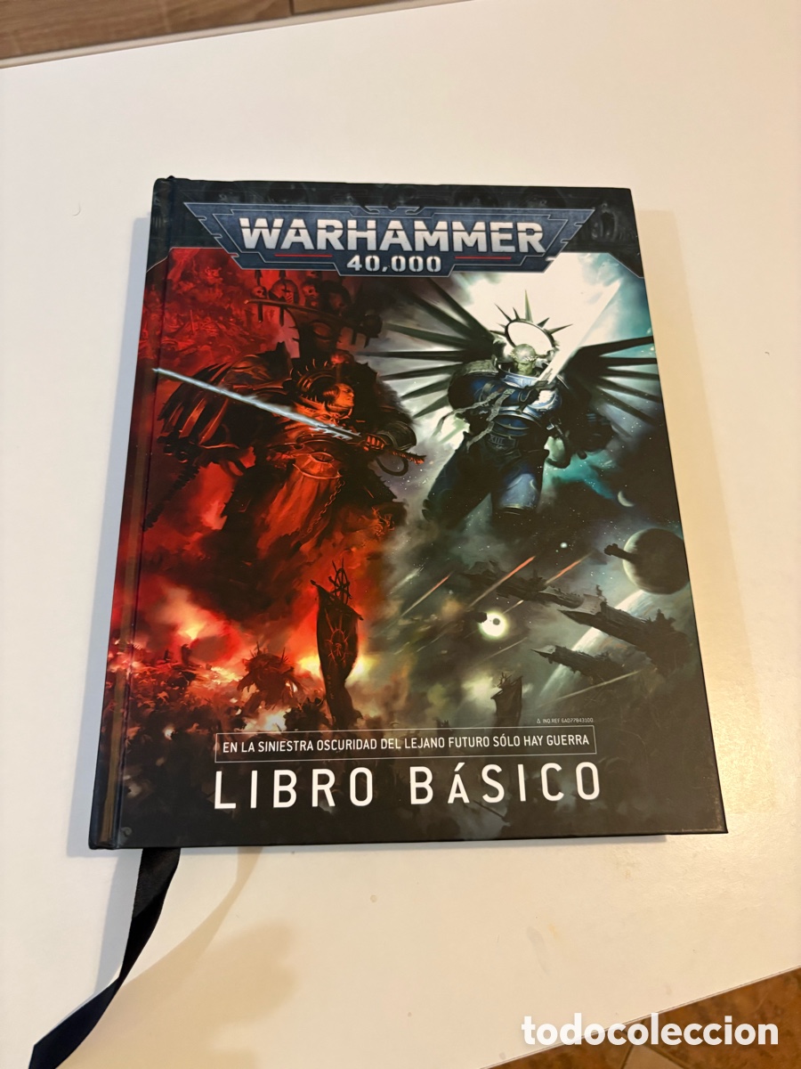 Juegos Antiguos: Libro b&aacute;sico Warhammer 40000 &bull; Espa&ntilde;ol