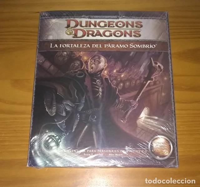 Juegos Antiguos: LA FORTALEZA DEL P&Aacute;RAMO SOMBR&Iacute;O DUNGEONS & AND DRAGONS JUEGO DE ROL DEVIR PRECINTADO