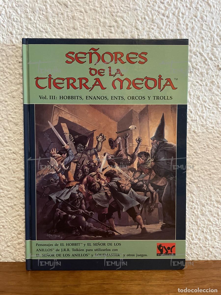 Juegos Antiguos: El se&ntilde;or de los anillos - Se&ntilde;ores de la Tierra Media III - Joc Internacional 327 - juego de rol