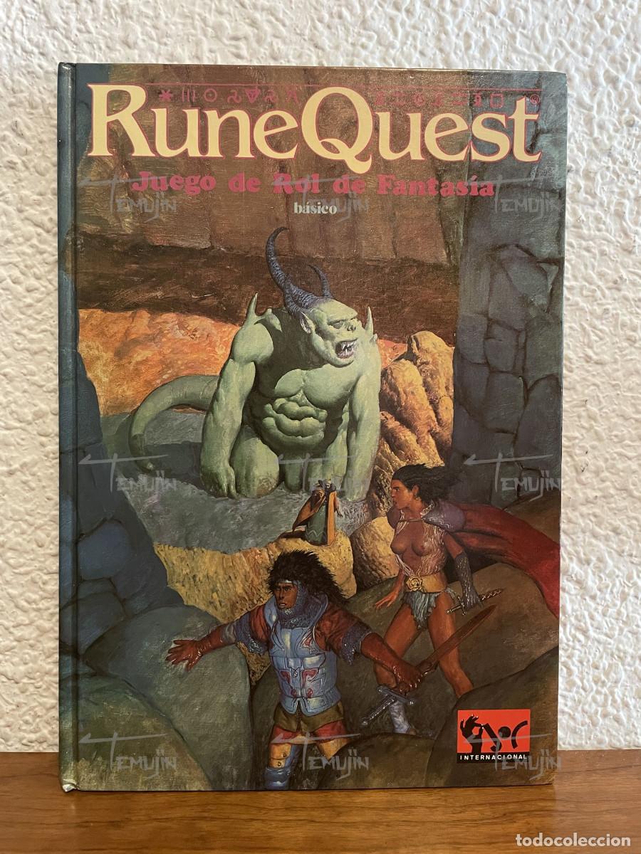 Juegos Antiguos: RUNEQUEST BASICO - JOC Internacional 201 - JUEGO DE ROL Rune Quest