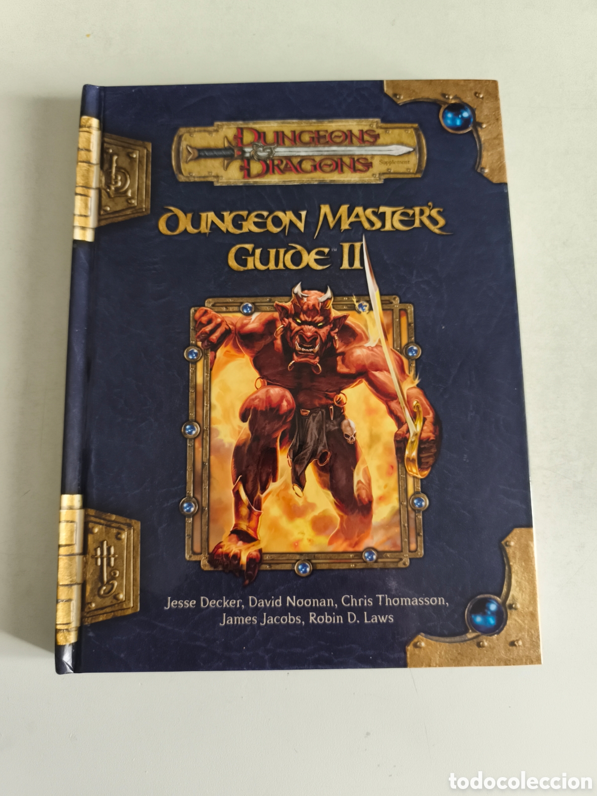Juegos Antiguos: Antiguo libro Dungeons &Dragons Dungeon M&aacute;ster Guide II en buen estado
