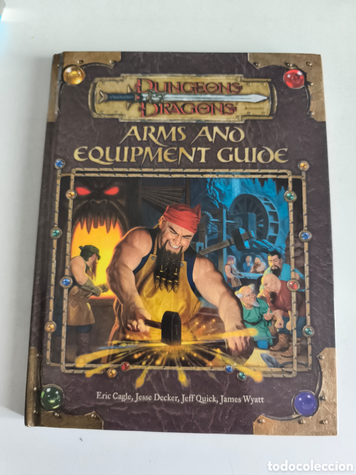 Juegos Antiguos: Antiguo libro Dungeons &Dragons, Arms and equipament guide