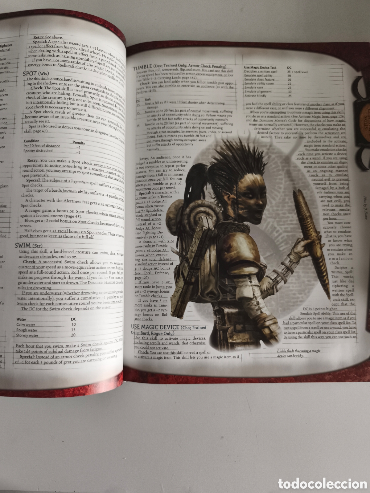 Juegos antiguos: Antiguo libro Dungeons &Dragons Players Hadbook - Foto 2