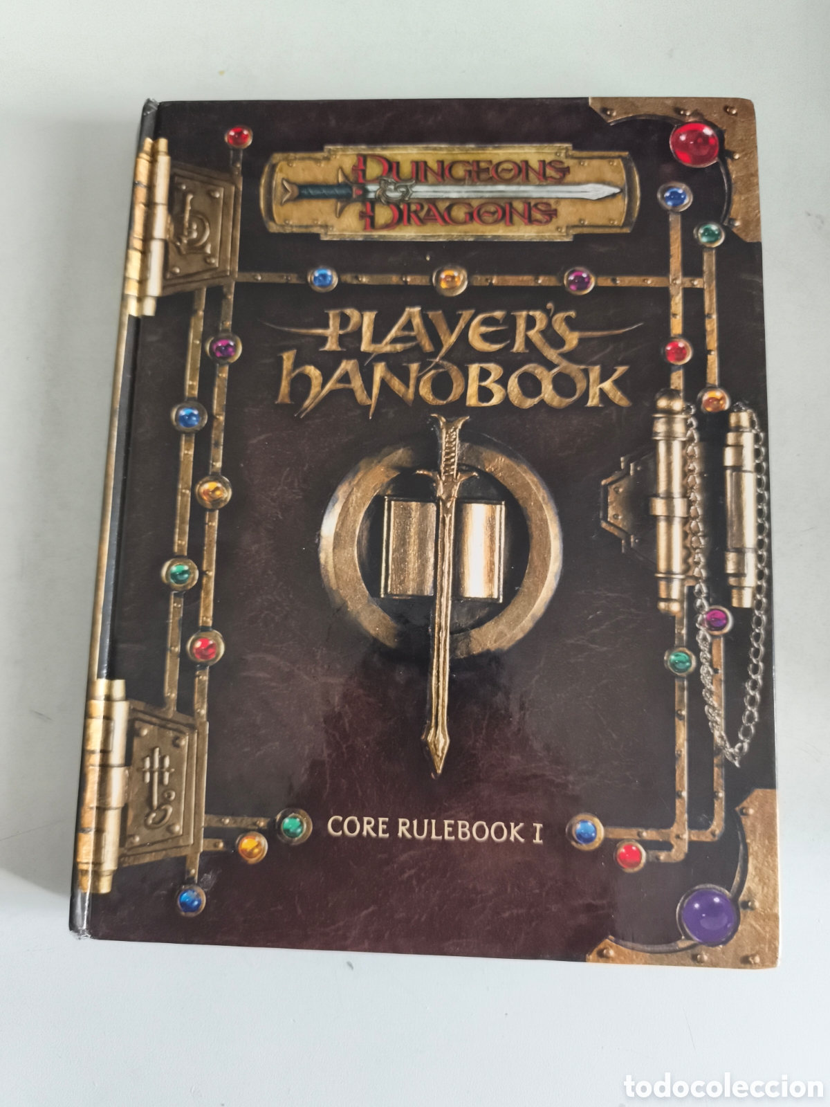 Juegos Antiguos: Antiguo libro Dungeons &Dragons Players Hadbook