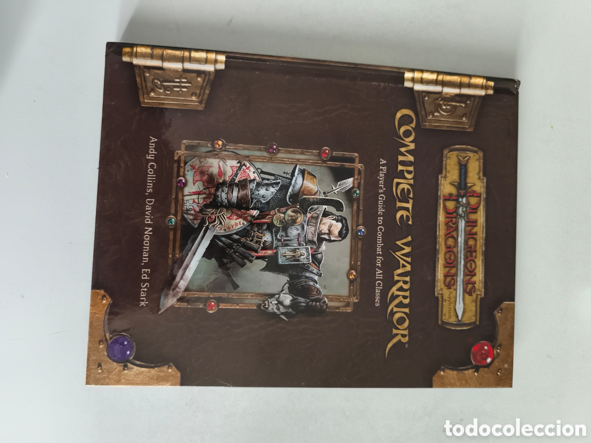 Juegos Antiguos: Antiguo libro Dungeons &Dragons, Complete Warrior