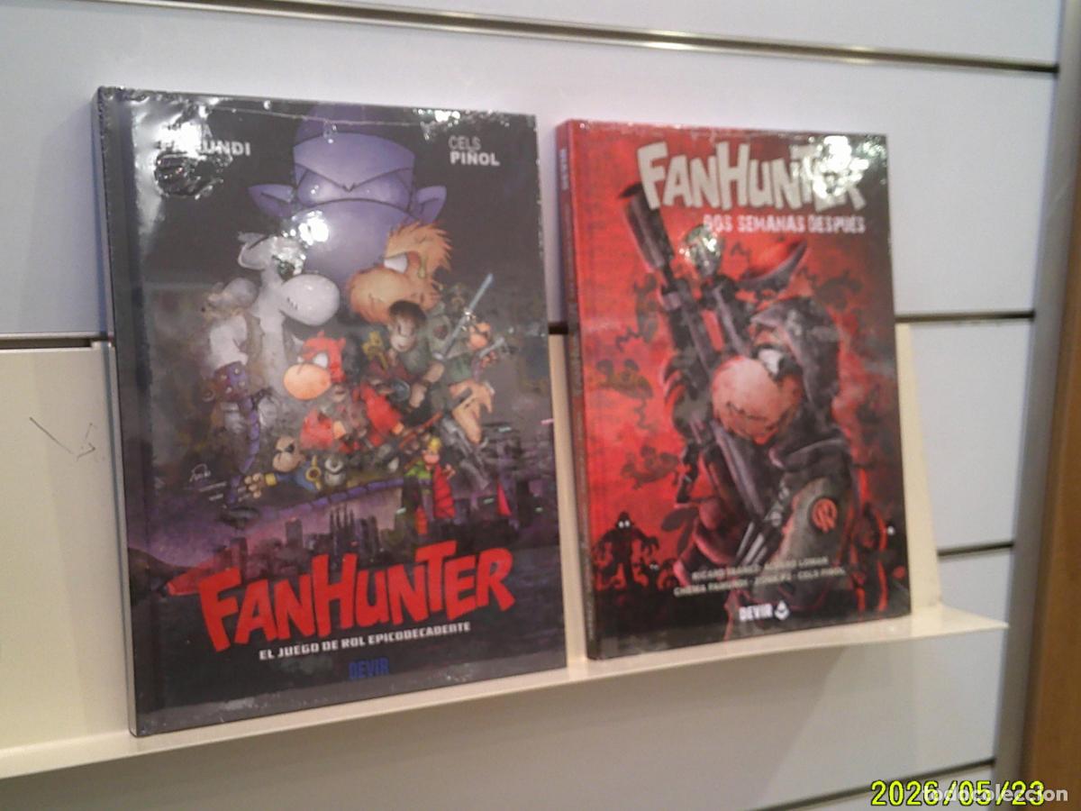 Juegos Antiguos: FANHUNTER EL JUEGO DE ROL EPICODECADENTE BASICO + EXPANSION - DEVIR OFERTA