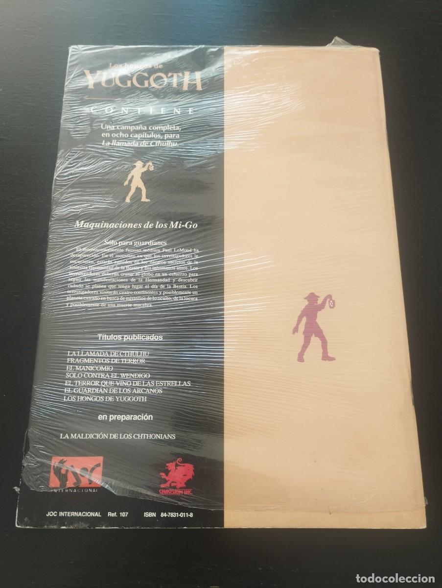 Juegos antiguos: Los hongos de yuggoth modulo rol la llamada de cthulhu precintado - Foto 2