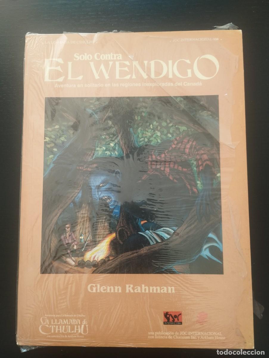 Jeux Anciens: Solo contra el wendigo modulo rol joc la llamada de cthulhu precintado