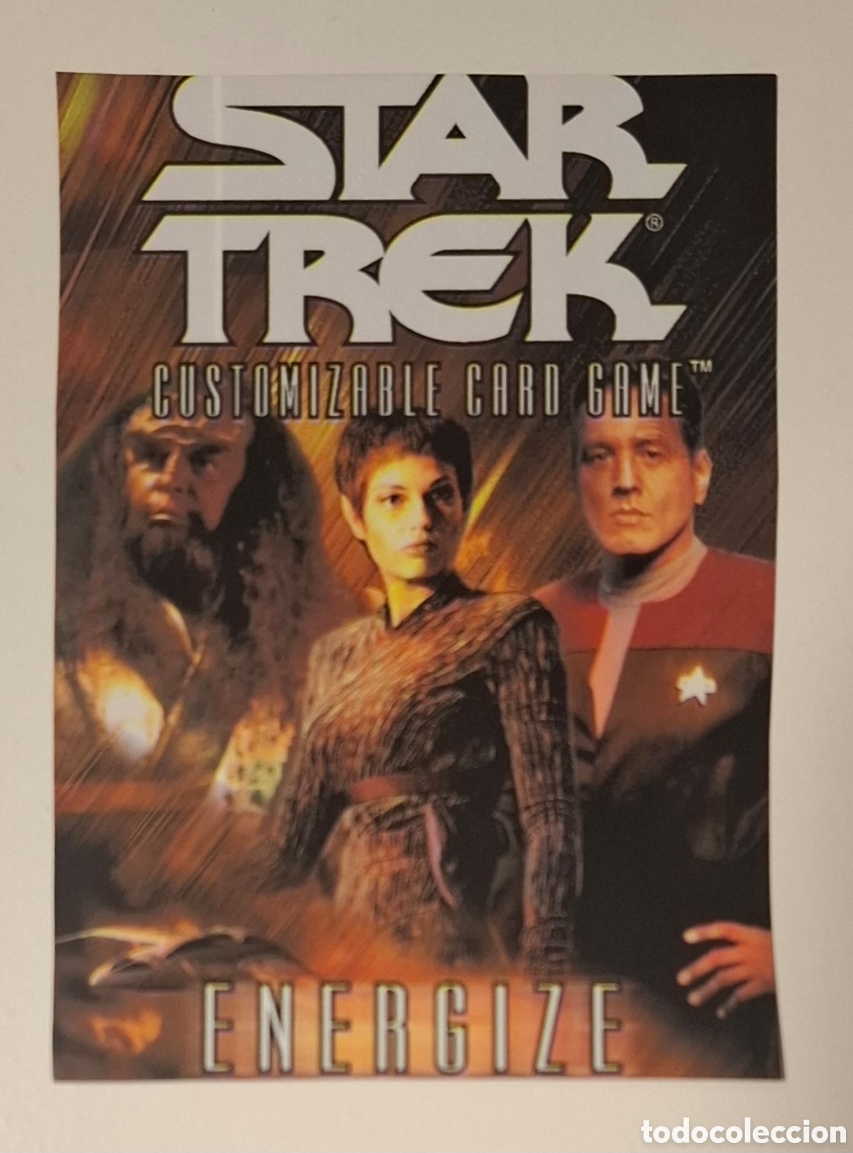 Juegos Antiguos: Star Trek ccg 2e Energize set completo Decipher