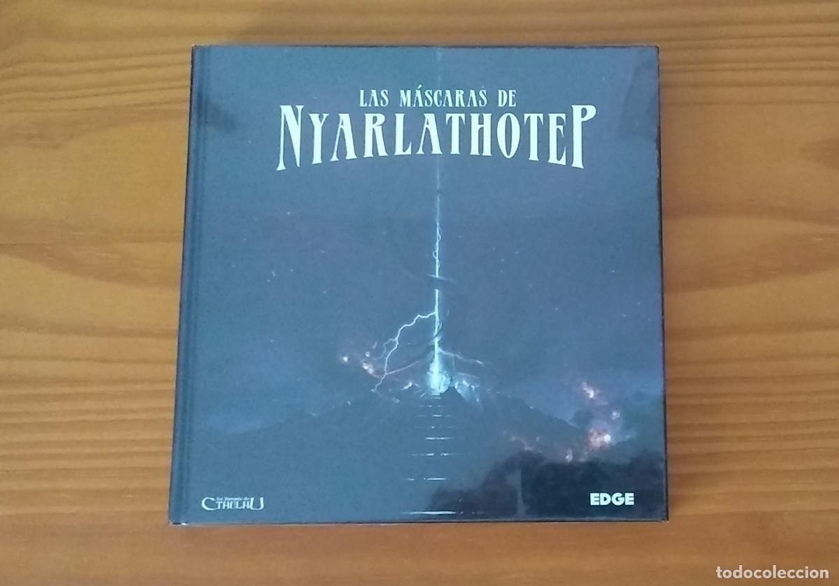 Juegos Antiguos: LAS M&Aacute;SCARAS DE NYARLATHOTEP LA LLAMADA DE CTHULHU EDICI&Oacute;N PRIMIGENIA JUEGO DE ROL EDGE PRECINTADO