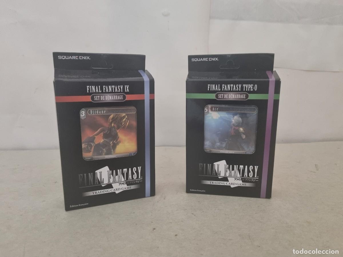 Alte Spiele: Lote de 2 barajas de cartas Final Fantasy IX